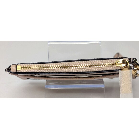 Michael Kors Jet Set Travel Small Leather Coin Pouch Card Case - Soft Pink - Picture 3 of 8